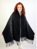 Galaxy Reversible Cape W/Fringe